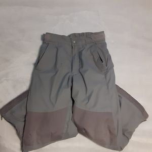 LL Bean gray snowpants 6X/7
